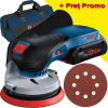 BOSCH GEX 18V-125 (SOLO) Slefuitor excentric Li-Ion, fara acumulator in set +  Acumulator 4Ah ProCore (Fara incarcator!) + Geanta textil mediu