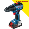 BOSCH GSR 18V-50 Masina de gaurit si insurubat brushless cu 1 acumulator Li-Ion, 4Ah, 50Nm (Fara incarcator!)