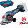 BOSCH GWX 18V-15 SC (SOLO) Polizor unghiular cu regulator brushless BITURBO, Li-Ion, diametru disc 125 mm, fara acumulator in set, + L-BOXX, cu X-LOCK