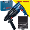 BOSCH GBH 240 Ciocan rotopercutor SDS-plus 790 W, 2.7 J +  Set mixt 11 accesorii SDS-PLUS