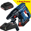 BOSCH GBH 180-LI Ciocan rotopercutor brushless Li-Ion, 2J + 2 acumulatori 4Ah ProCore + Incarcator 4Ah