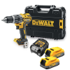 DEWALT DCD796D2-QW Masina de gaurit cu percutie, Li-Ion, 70Nm, brushless + Valiza + 2x acumulatori Li-Ion, 18V, 2Ah + Incarcator