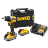 DEWALT DCD800H2T-QW Masina de gaurit si insurubat, Li-Ion, 90Nm, brushless + Valiza + 2x acumulatori Li-Ion, 18V, 5Ah + Incarcator