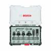 BOSCH  Set 6 freze HM tija 6 mm