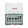 BOSCH  Set 6 freze HM tija 8 mm