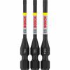 BOSCH  Set 3 biti PRO Impact Control 55 mm, T10-T15-T20