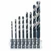 BOSCH  Set 8 burghie metal HSS-Impact 2.5/3.3/4.2/5/6.8/8.5 mm tip bit 1/4