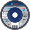 BOSCH  Disc evantai Best for Metal 125 mm, R60