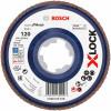 BOSCH  Disc evantai Expert for Metal 125 mm, R120 cu X-LOCK