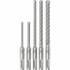 BOSCH  Set 5 burghie SDS-PLUS-5X, 5/6/6/8/10 mm