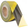 CROMWELL  Banda de bariera – neadeziva 75 mm x500M BLACK/YELLOW BARRIER TAPE IN DISPENSER