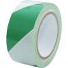 CROMWELL  Banda adeziva de bariera, drum si pericol 50 mm GREEN/WHITE HAZARD MARKING TAPE