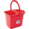 CROMWELL  Galeata ovala din plastic pentru mop 15 Ltr PLASTIC MOP BUCKETRED