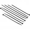 CROMWELL  Coliere de plastic BLACK CABLE TIES 3.6 mm ASSORTED (Set de 400)