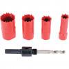 CROMWELL  Trusa compacta din 5 piese pentru meseriasi TRADESMAN HOLESAW KIT IN PLASTIC TUBE