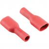 CROMWELL  Conectori i - Terminale cu Conector Mama cu impingere complet izolate 6.30 mm FULLY INSULATED RED FEMALE PUSH-ON (100)