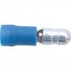 CROMWELL  Conectori i - Terminale cu conectoare glont tata si cu Conector Mama cu Priza 5.00 mm MALE BULLET (Set de 100) BLUE