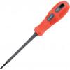 CROMWELL  Surubelnita VDE cu Prindere Dubla 1000V - varf Paralel 2.5x75 mm FLAT VDE DUAL GRIP SCREWDRIVER