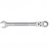 CROMWELL  Cheie combinata cu Clichet cu Cap Flexibil Profesionale 18 mm FLEX HEAD RATCHET WRENCH