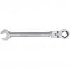 CROMWELL  Cheie combinata cu Clichet cu Cap Flexibil Profesionale 19 mm FLEX HEAD RATCHET WRENCH