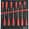 CROMWELL  Set de unelte in burete 12 piese PRO-TORQ SCREWDRIVER SETWITH FOAM M1832