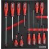 CROMWELL  Set de unelte in burete 12 piese PRO-TORQ SCREWDRIVER SETWITH FOAM M1832