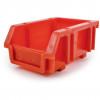 CROMWELL  MTL0 PLASTIC STORAGE BIN RED