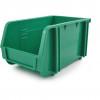 CROMWELL  MTL2 PLASTIC STORAGE BIN GREEN