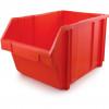 CROMWELL  MTL5 PLASTIC STORAGE BIN RED