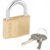 CROMWELL  Lacat 50x26 mm SHACKLE SOLID BRASS PADLOCK