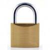 CROMWELL  Lacat 30 mm SLIMLINE BRASS PADLOCK STEELSHACKLE