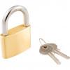 CROMWELL  Lacat 50 mm SLIMLINE BRASS PADLOCK STEELSHACKLE