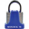 CROMWELL  Lacat rezistent cu 4 pini 40 mm 4 PIN STRONG PADLOCK BLUE