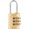 CROMWELL  Lacat 20 mm BRASS COMBINATION PADLOCK 3DIALS