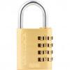 CROMWELL  Lacat 40 mm BRASS COMBINATION PADLOCK 4DIALS