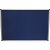 CROMWELL  Tabla din pasla pentru notificari FELT NOTICE BOARD 900x600 mm BLUE ALUMINIUM TRIM