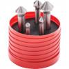 CROMWELL  Set 5 zencuitoare 5 piese 90DEG HSS-COBALT S/S COUNTERSINK SET