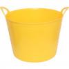 CROMWELL  Galeata Flexibila pentru Constructori FLEXI TUB 42 Ltr BUILDERSBUCKET YELLOW