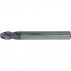 CROMWELL  Freza lungi cu carbid, cap rotund, coada simpla si 4 canale 2.0 mm ST/SH 4FL BALL NOSE END MILL Q-COAT