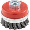 CROMWELL  Perie de sarma 65 mm  x M14 THREADED 50SWG ARBOR CUP BRUSH