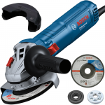 BOSCH GWS 12-125 Polizor unghiular 1200 W, diametru disc 125 + Disc degrosare