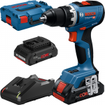 BOSCH GSR 18V-65 Masina de gaurit si insurubat brushless cu 2 acumulatori ProCore Li-Ion, 4Ah, 63Nm + Valiza L-BOXX