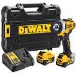 DEWALT DCF901P2-QW Surubelnita cu impact Li-Ion, 340Nm, brushless + Valiza + 2x acumulatori 12V, 5Ah + Incarcator