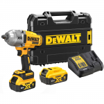 DEWALT DCF900P2T-QW Surubelnita cu impact Li-Ion, 1396 Nm, brushless + Valiza + 2x acumulatori 18V, 5Ah + Incarcator