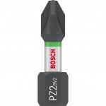 BOSCH  Set 25 biti Impact Control 25 mm, PZ2 in cutie Tic-Tac