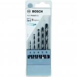 BOSCH  Caseta 5 burghie metal HSS PointTeQ HEXPERT 2/3/4/5/6 mm