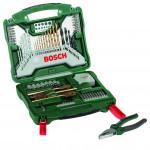 BOSCH  Geanta cu 70 de accesorii X-Line