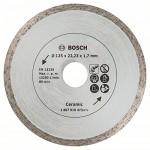 BOSCH  PANZA DIAMANT GRESIE 125MM