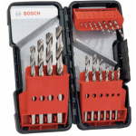 BOSCH  Caseta 18 burghie metal HSS-G 1.5-10 mm