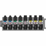 BOSCH  Set 8 biti PRO Impact Control 25 mm, mixt PH2(x2)-PZ2(x2)-H5-T20-T25-T30